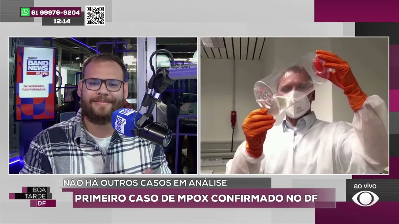 Primeiro caso de Mpox confirmado no DF