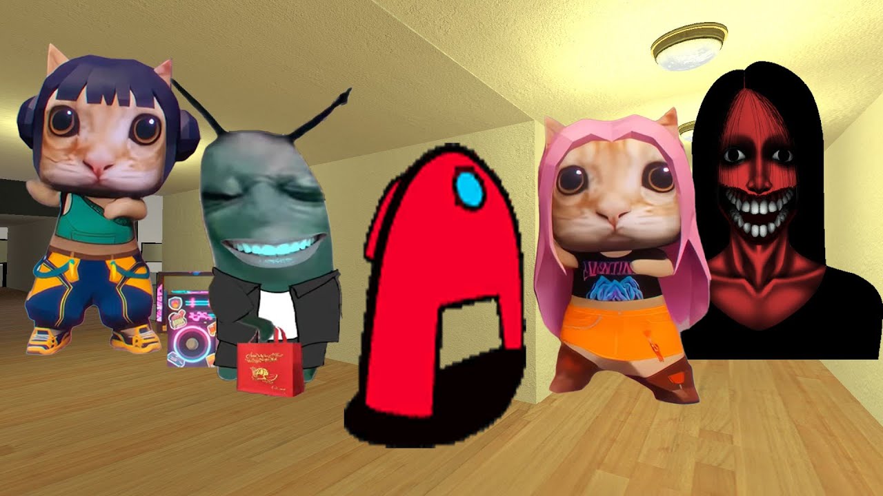 Kuchisake Onna,Plankton Aughh,Gegagedigedagedago,Gatito Miau Miau,Hamood Habibi And Banana in Gmod