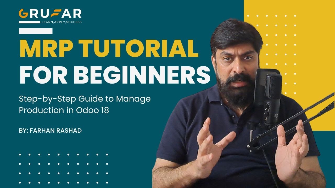MASTERING Odoo 18 Manufacturing Made Easy for Beginners?