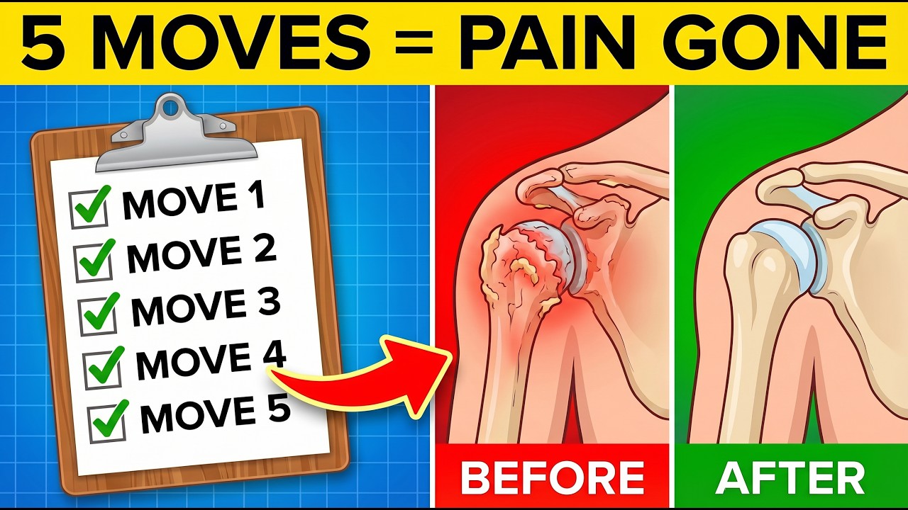 5 Exercises to Fix Shoulder Pain and Restore Overhead Movement  After 60 - Japan's Oldest Doctor