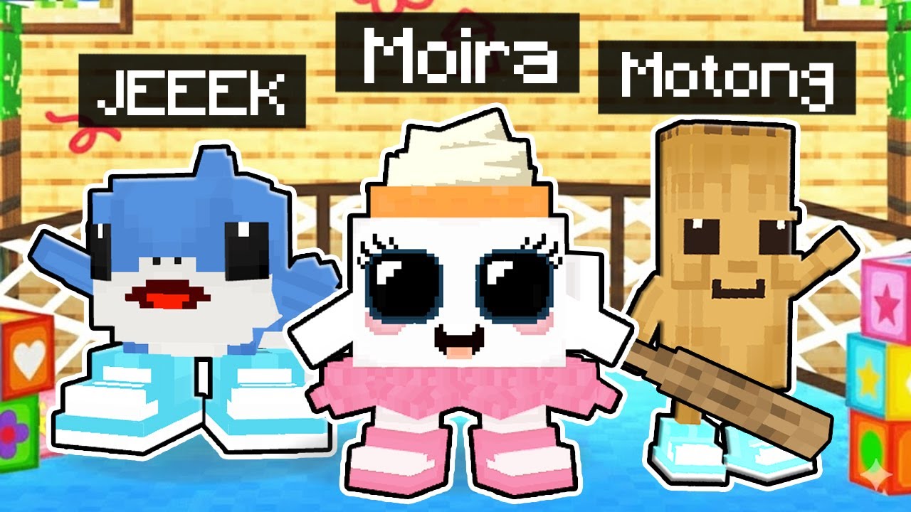 We Turned Into BABY BRAINROTS in Minecraft! (Tagalog)