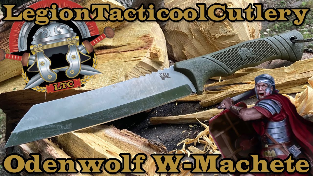 Testing out the OdenWolf W-Machete!  It’s a beast!