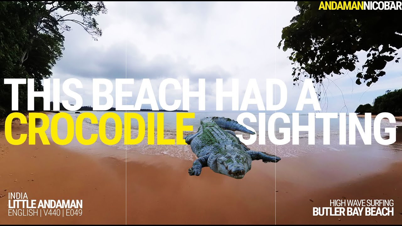 I WENT TO CROCODILE SIGHTED BEACH IN LITTLE ANDAMAN | HUTBAY | ANDAMAN NICOBAR ISLAND | INDIA BHARAT