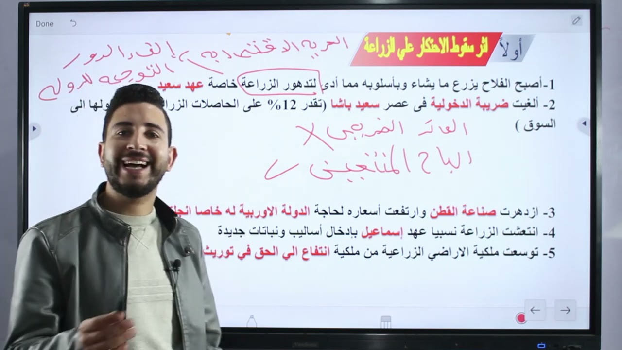 المؤرخ - شرح تاريخ الفصل الثاني 5 ( اثر انهيار و سقوط الاحتكار ) - الثانوية العامة 2021 / 2022