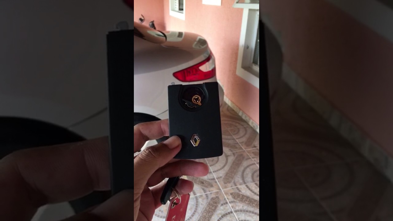 Duvida sobre a chave cartão do Renault Fluence