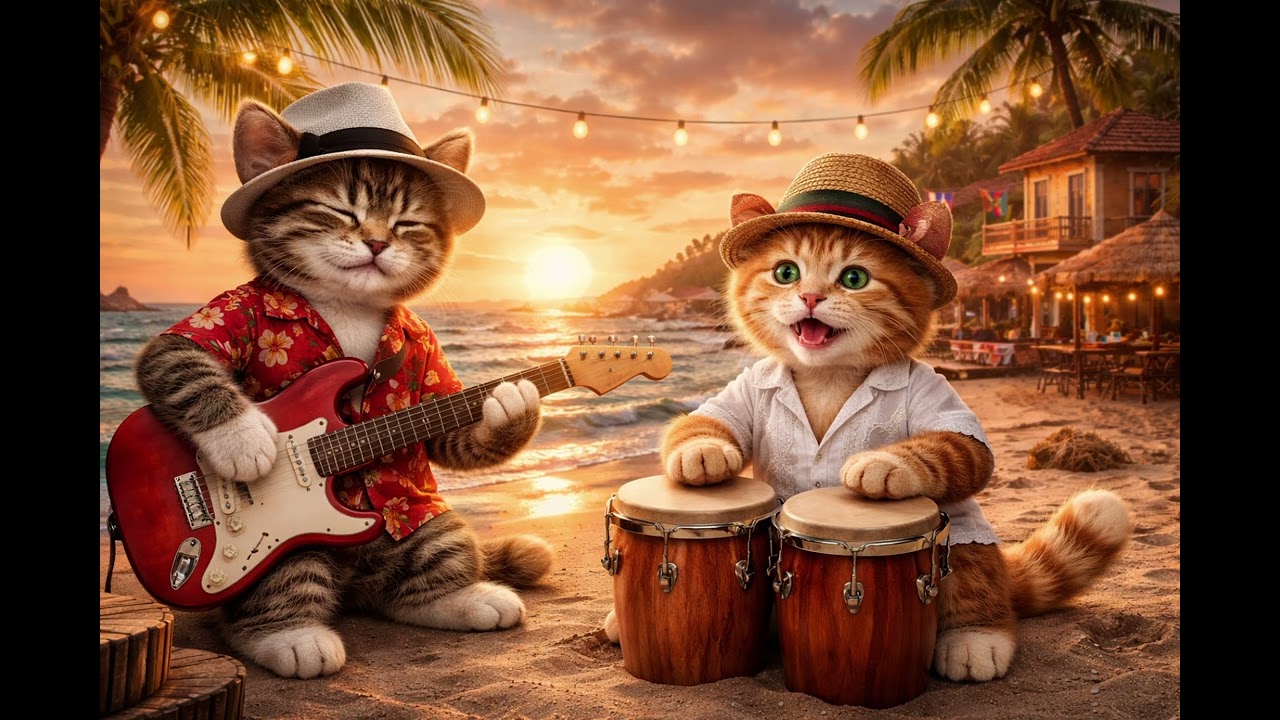 Emotional Latin Guitar Instrumental 🎸 Relaxing & Soulful Vibes#chillmusic #cat 