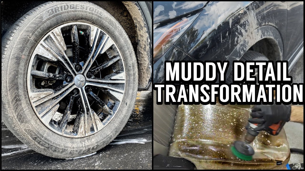 Cleaning A EXTREMELY Muddy SUV! MAD DETAILING