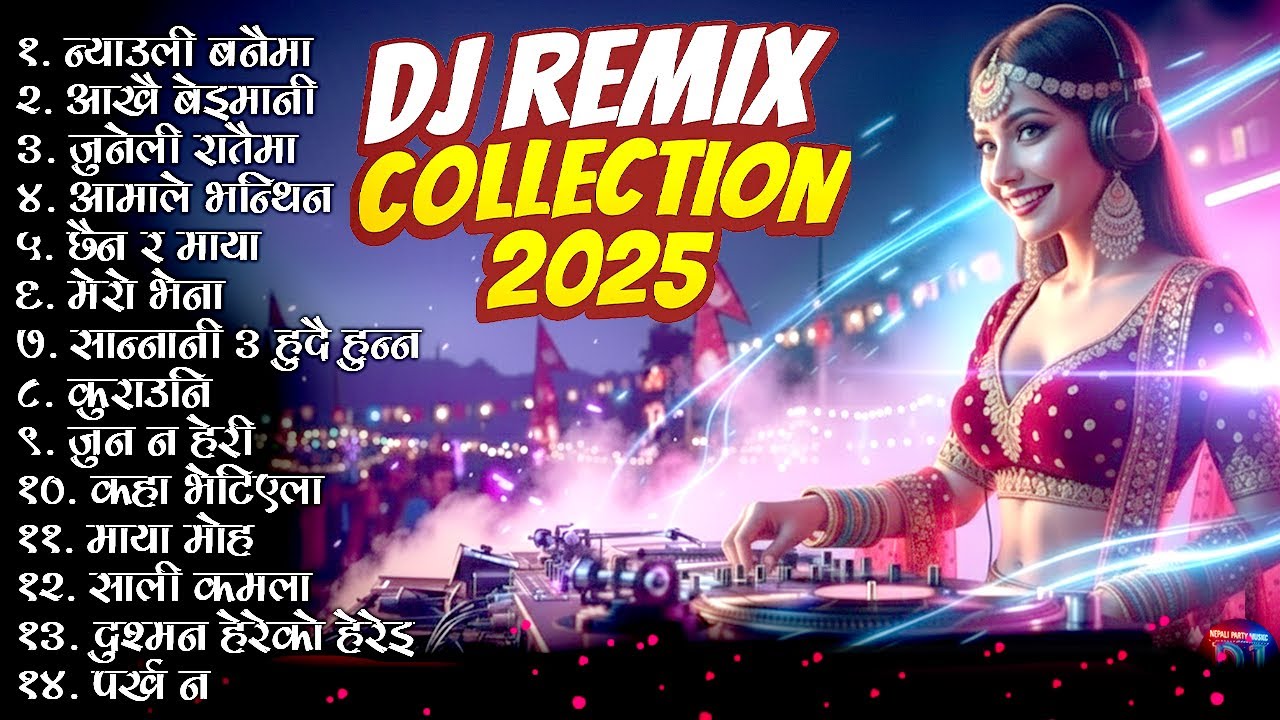1 Hour Non-Stop Nepali DJ Remix | Viral Party Mix 2025 | Trending Dance Collection