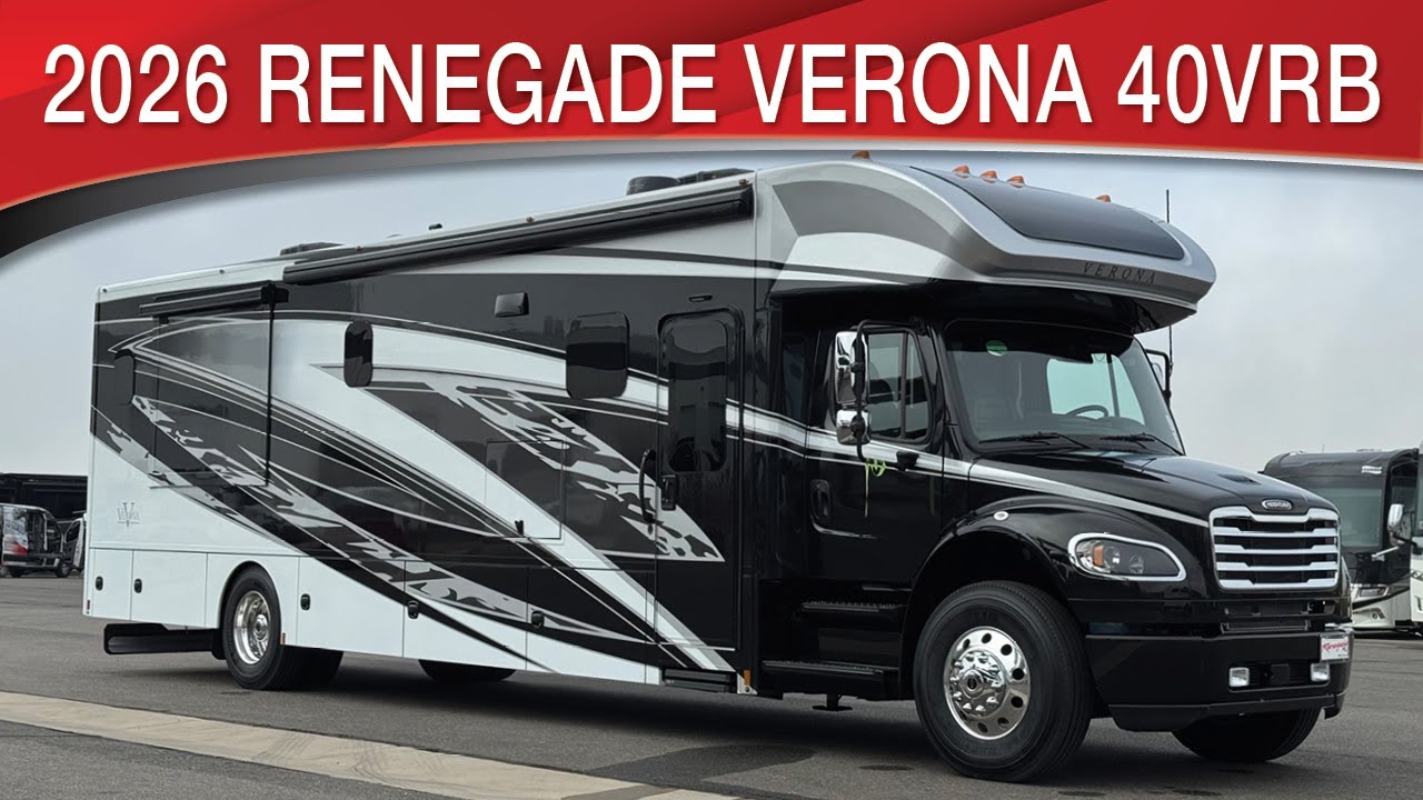 2026 Renegade Verona 40VRB Super C With RV Starlink