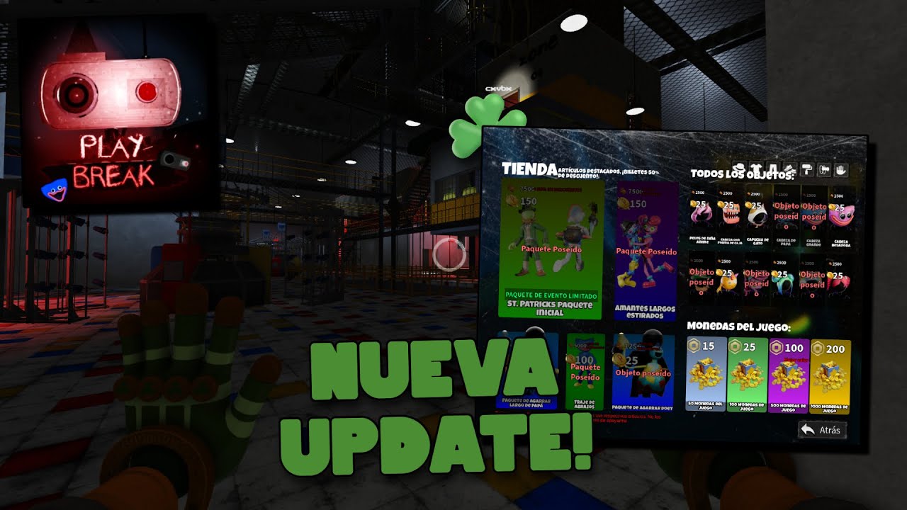 LA PRIMERA ACTUALIZACIÓN DE PLAYBREAK!!☘️