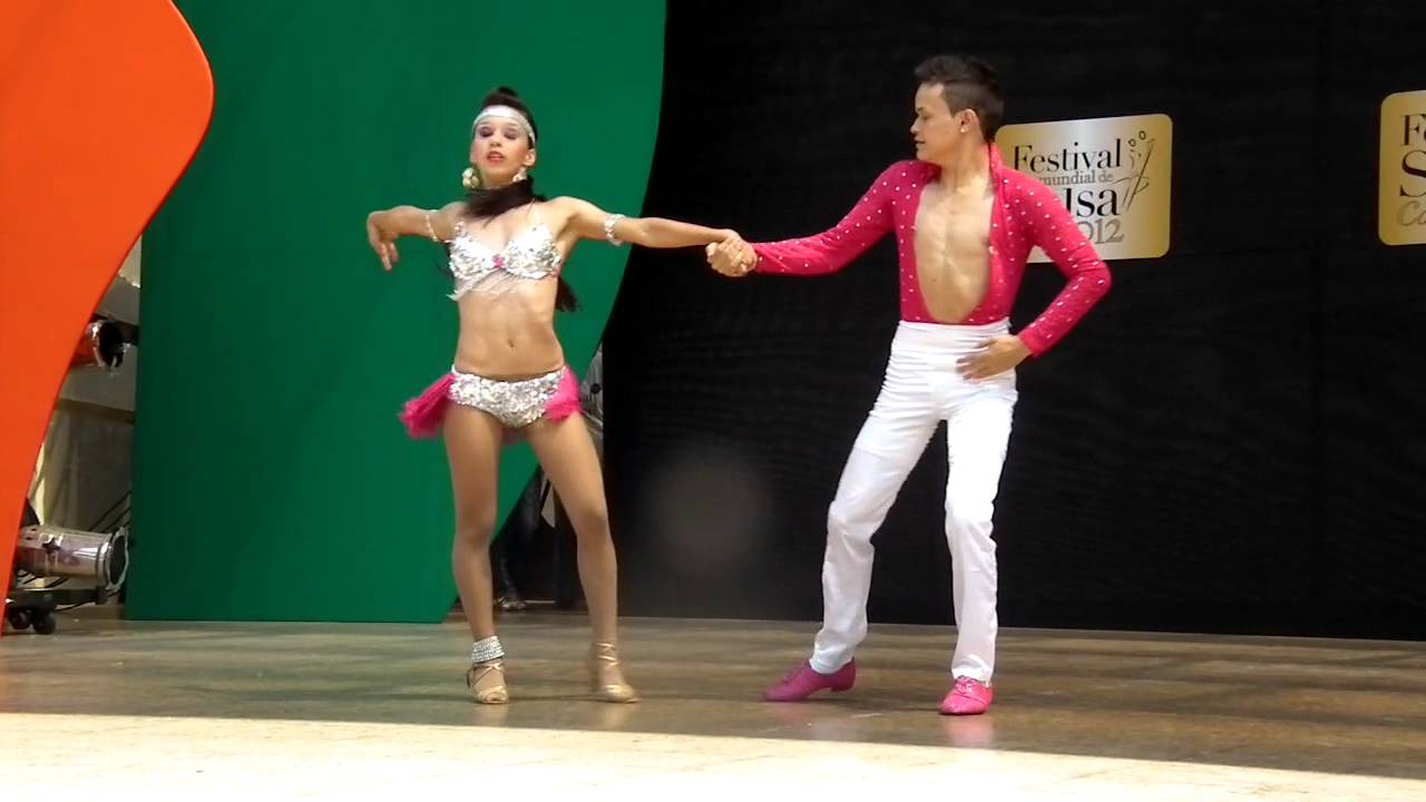 Angie Vanegas y Fabian Sierra Eliminatorias Mundial de Salsa Cali 2012