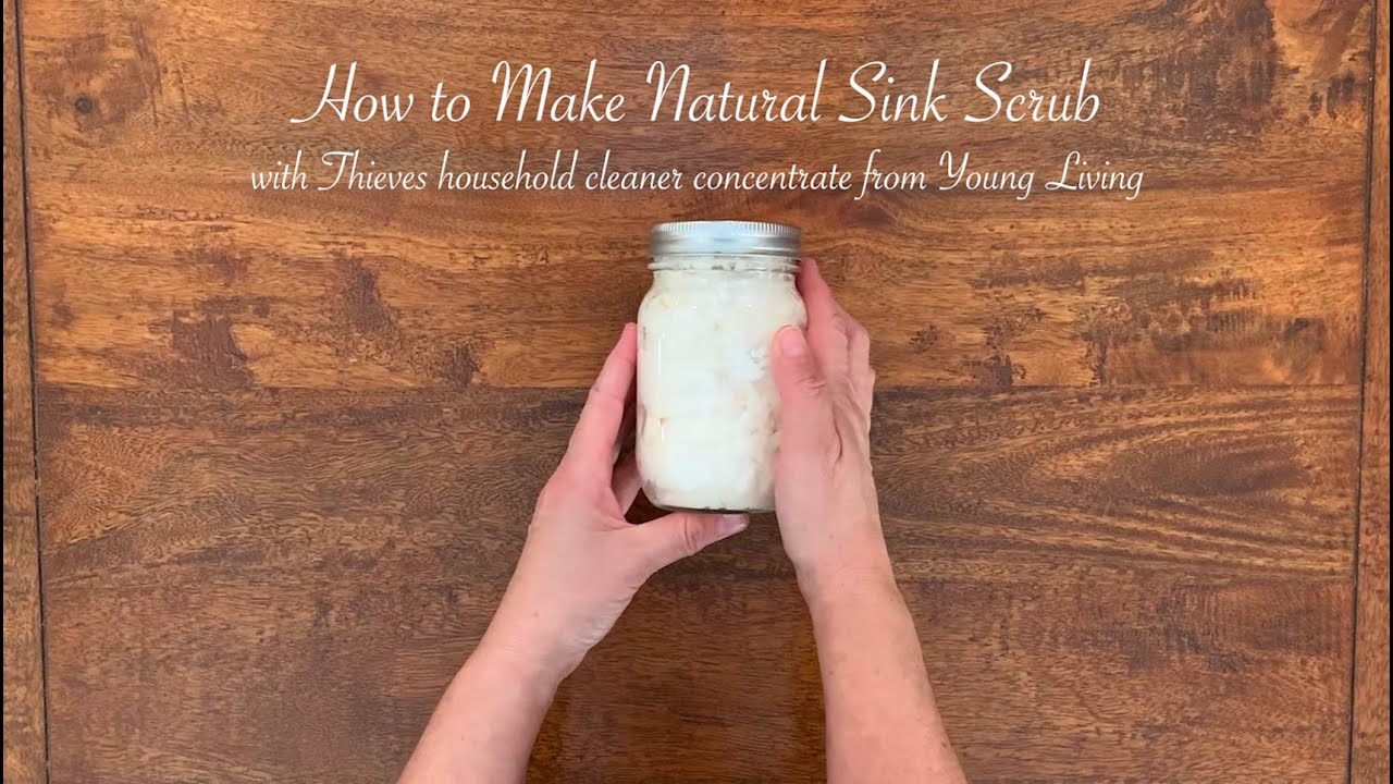 How to Make a Natural Sink Scrub