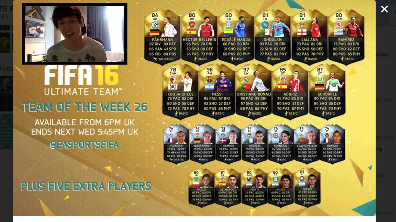 OMFG INFORM MESSI AND RONALDO IN PACKS, NEW TEAM OF THE WEEK 26