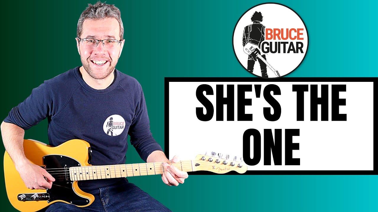 Bruce Springsteen - She's The One guitar lesson
