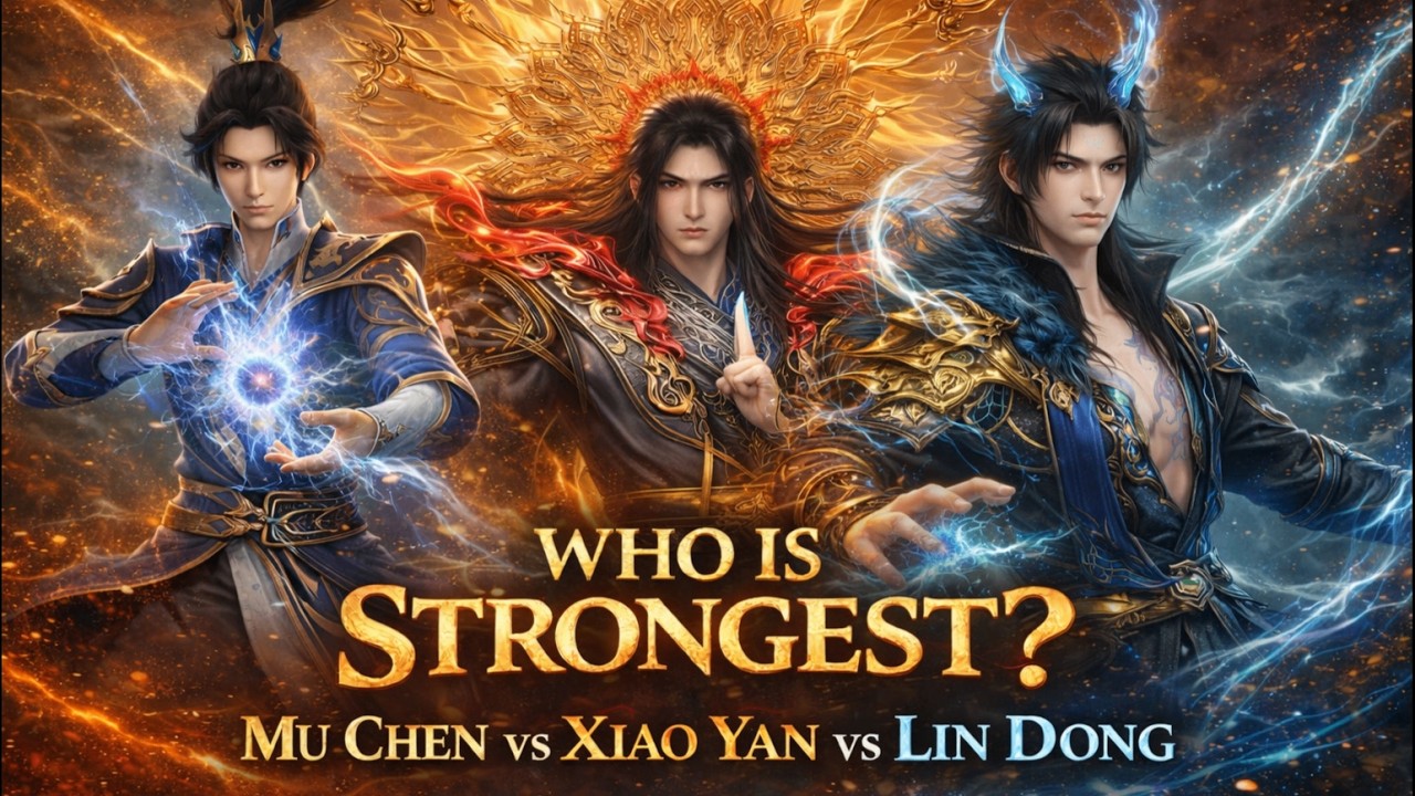 Mu Chen vs Lin Dong vs Xiao Yan — Who Is the Strongest Great Ruler? Full Power Comparison