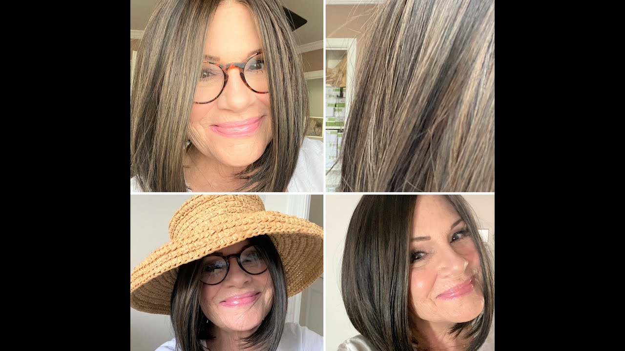 Current Events--A Beautiful, Brunette Bob by Raquel Welch Wigs!