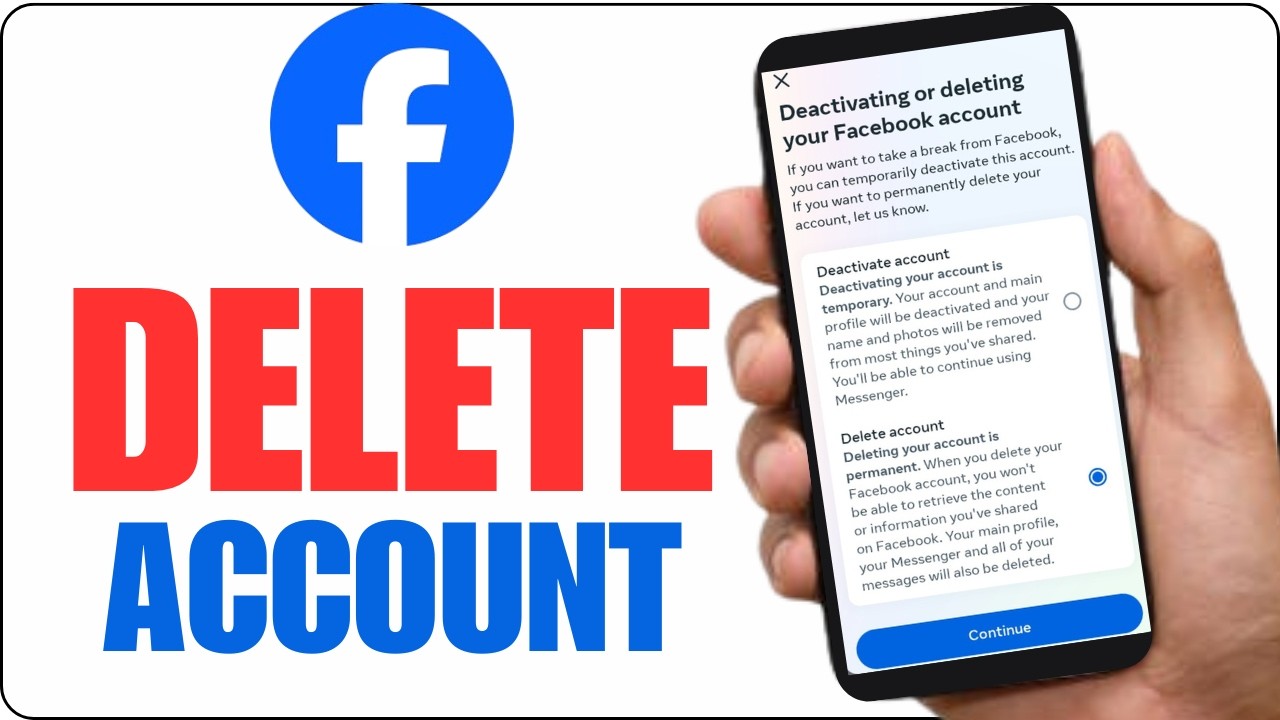 How to Permanently Delete Your Facebook Account in 2024 (Mobile & PC)