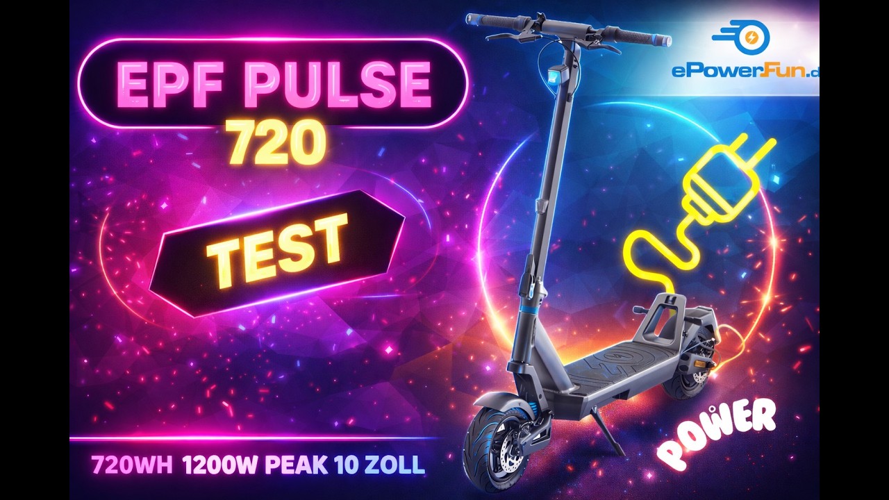 ePF PULSE 720 TEST │Vollfederung und Power │ Bester seiner Klasse ?