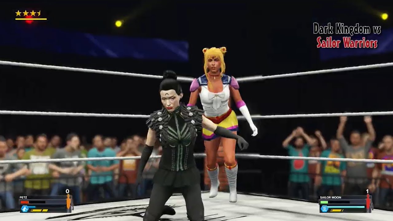 W2K23 Petz vs Eternal Sailor Moon 2 out of 3 falls match