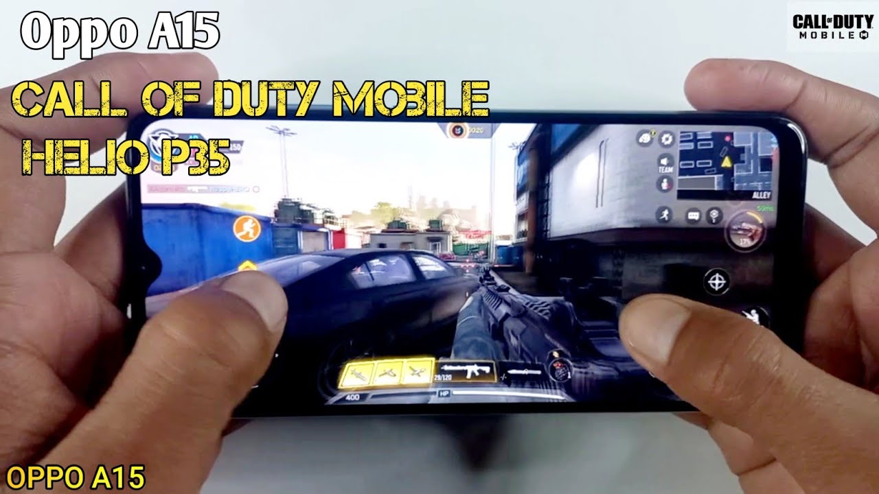 Oppo A15 Test Game | Call Of Duty Mobile, Graphics Test, Helio P35, Ram 4Gb
