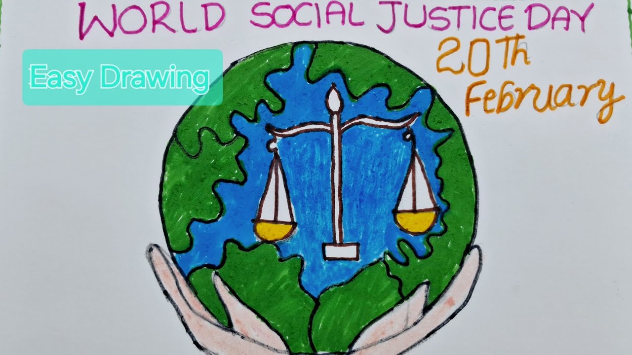 World Social Justice Day/Anand Vihari #easydrawing #art #drawingideas