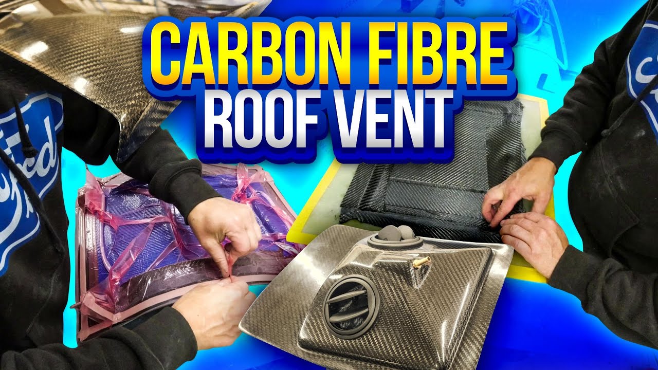 Resin Infusion - Motorsport Carbon Fibre Roof Scoop