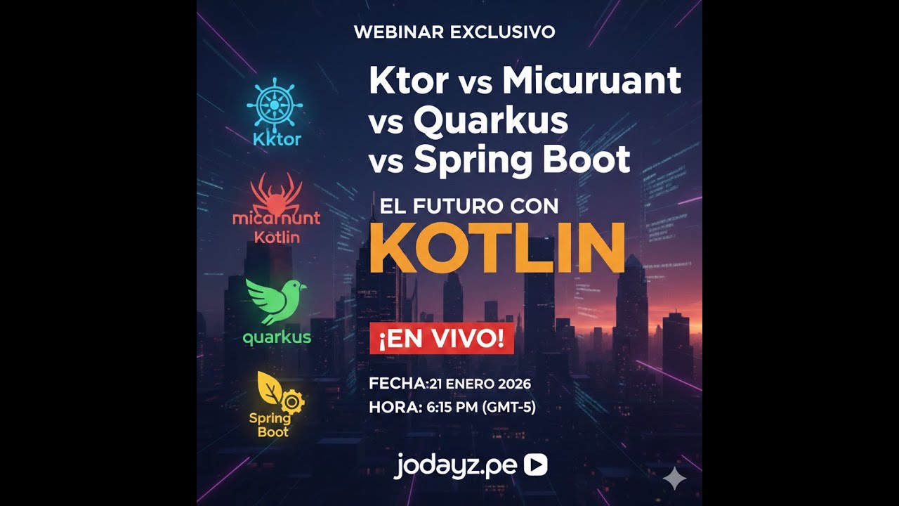 Ktor vs Micronaut vs Quarkus vs Spring Boot