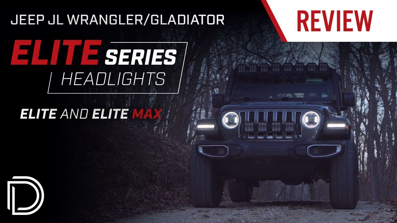 The BEST Headlights for your Jeep! JL/JT Elite Max Headlights | Diode Dynamics