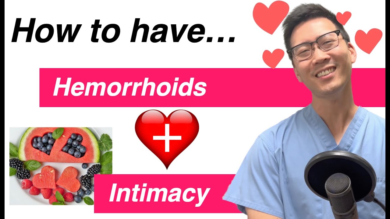 "I'm so EMBARRASED!" How to deal with Intimacy and Hemorrhoids.