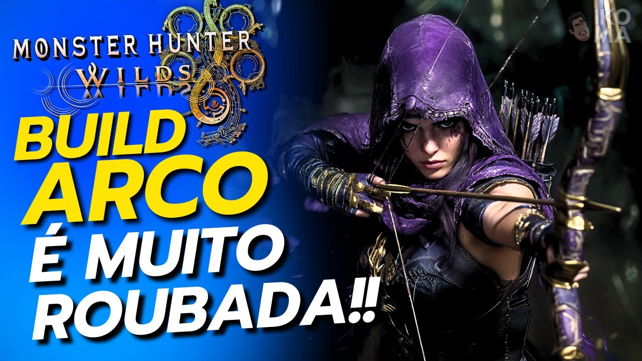 Eu fiz uma BUILD OP com ARCO em MONSTER HUNTER WILDS