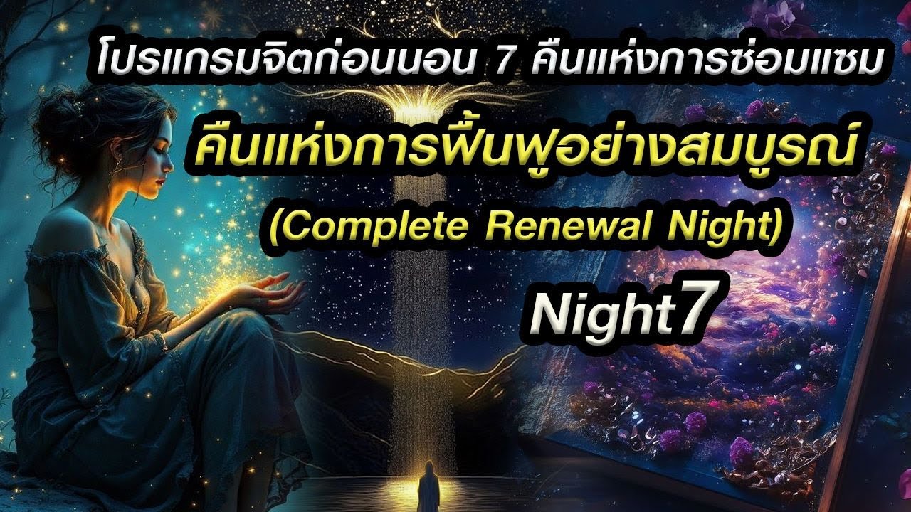 🎧7/7 คืนแห่งการซ่อมแซม 🌙Night 7: คืนแห่งการฟื้นฟูอย่างสมบูรณ์ (ไม่มีโฆษณา)