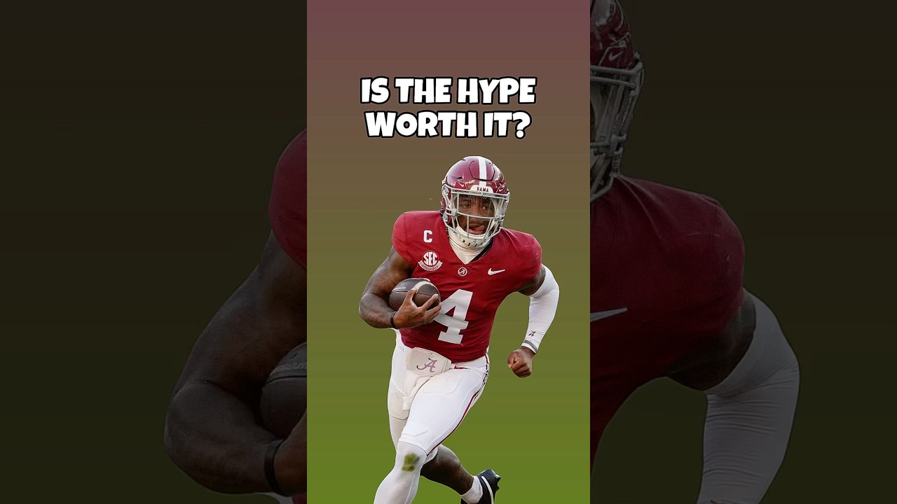 What&rsquo;s your take on Jalen Milroe in the NFL Draft? 🧐⬇️