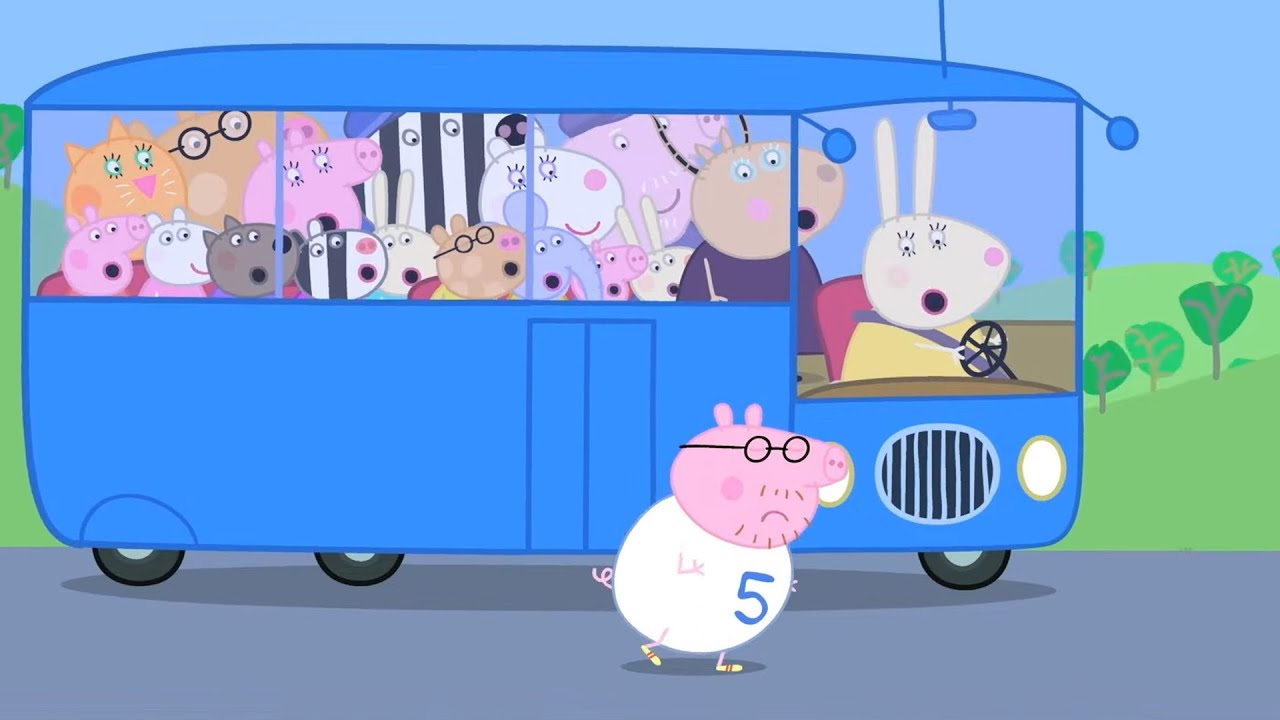 Prasátko Peppa | Zábavný běh | Karikatury Pro Děti