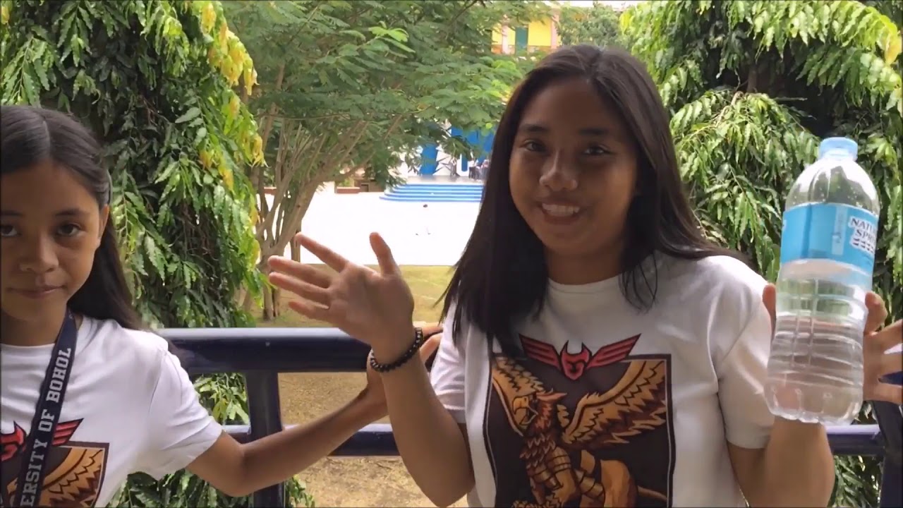 The school tour in the University of Bohol