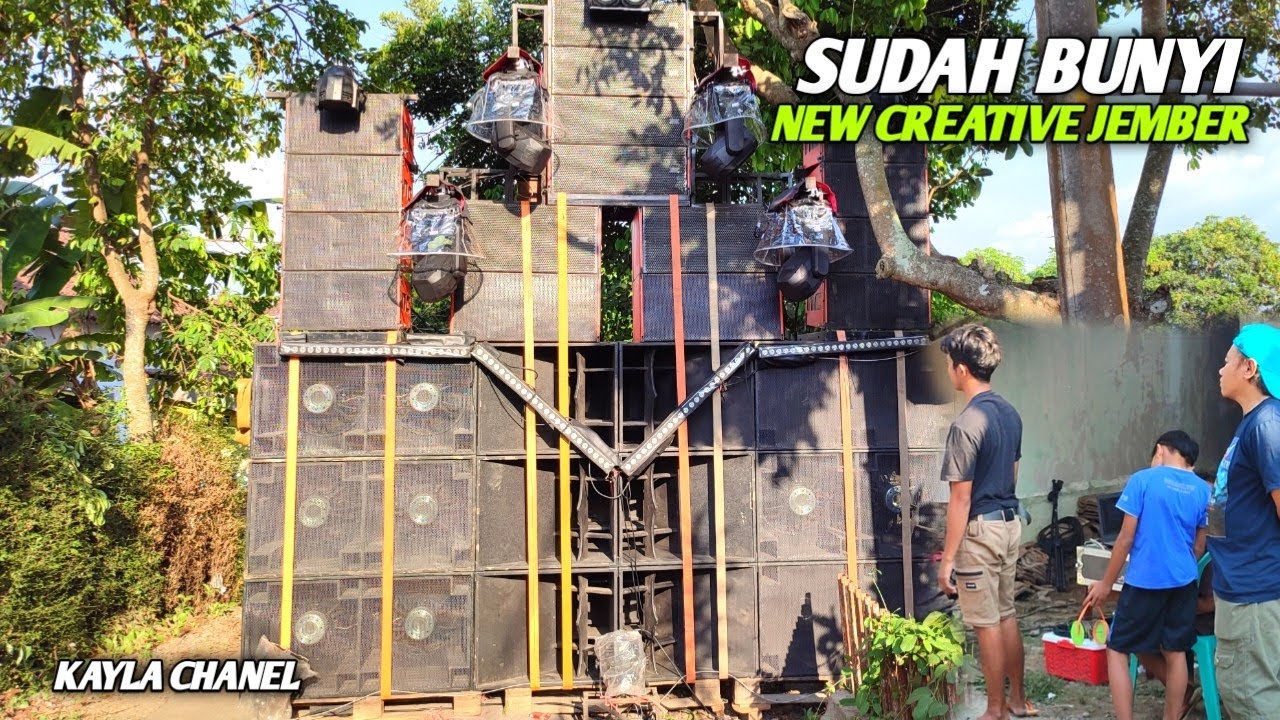 CEK SOUND NEW CREATIVE JEMBER SORE INI