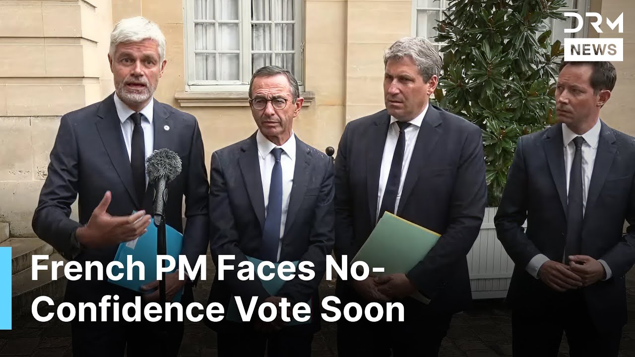WATCH: French Interior Minister Retailleau Calls for Unity as PM Faces No-Confidence Vote | AC1N