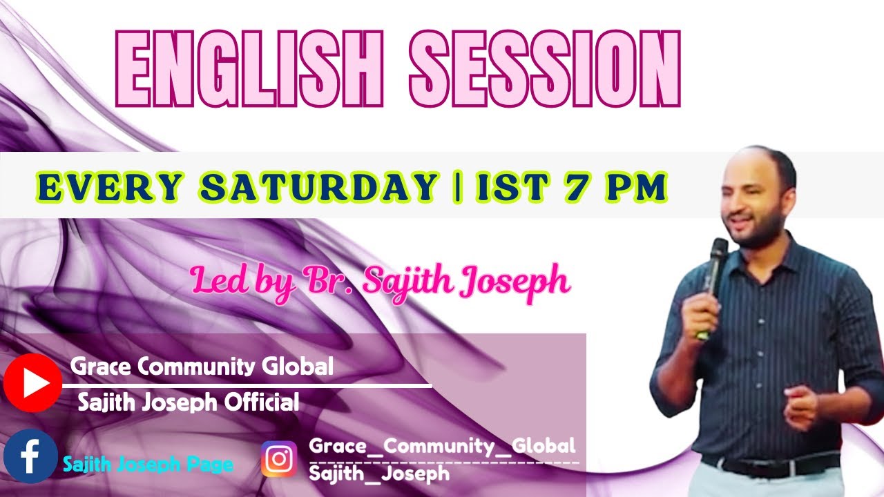 ENGLISH SESSION | BR. SAJITH JOSEPH | 10 AUGUST 2024