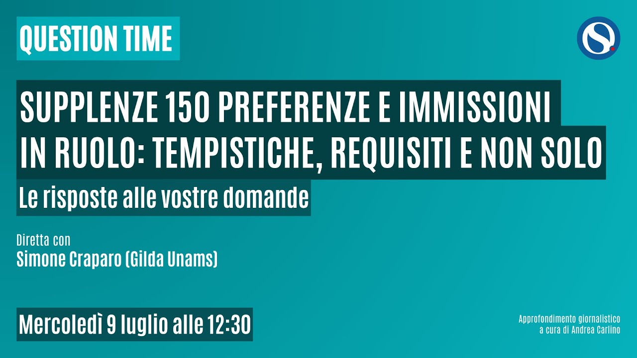 Supplenze 150 preferenze e immissioni in ruolo: tempistiche, requisiti e non solo