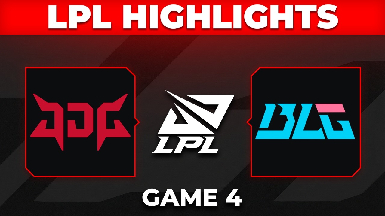 JDG vs BLG Highlights Game 4 | LPL 2026 Playoffs | JD Gaming vs Bilibili Gaming