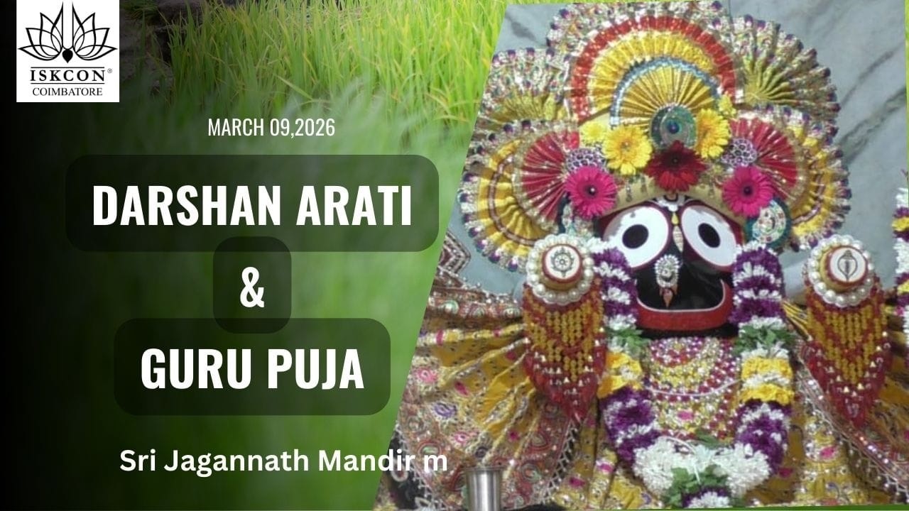 Darshan Arati & Guru Puja - 09-03-2026