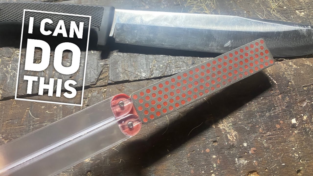 DMT Diafold Sharpeners are great and even a hungover Australian can use one on a Fallkniven A2
