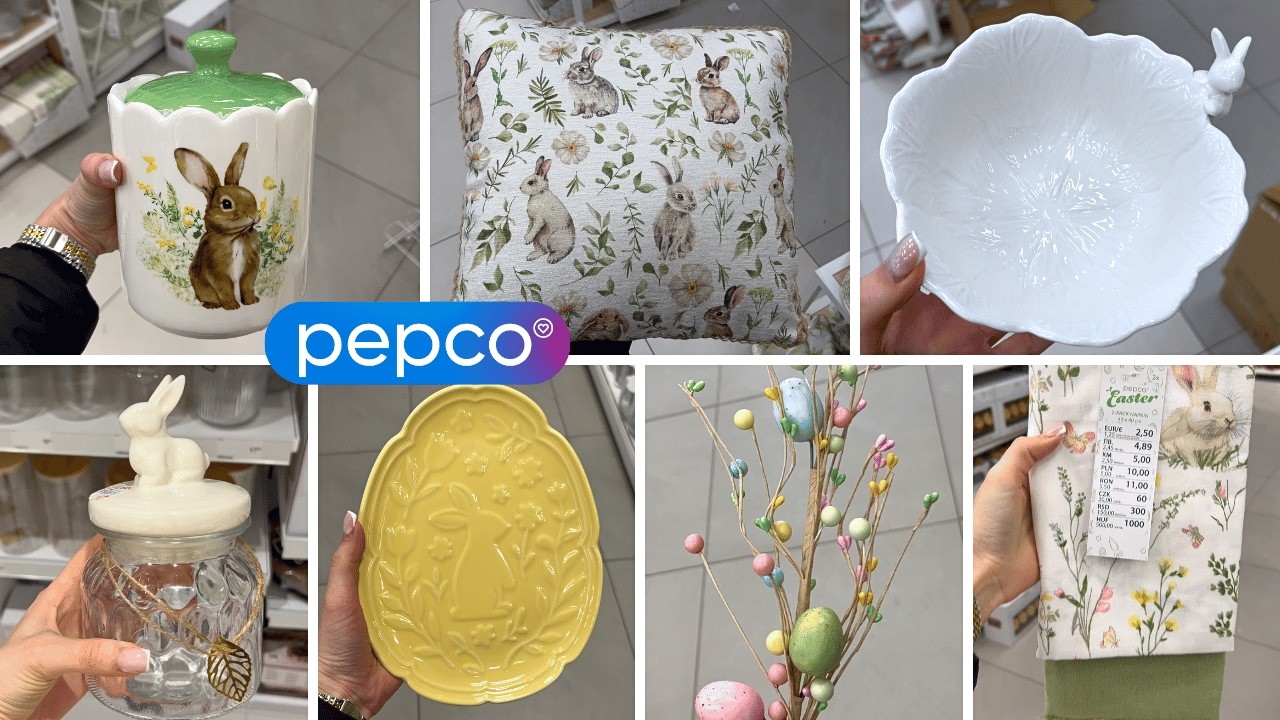 NEW in PEPCO 🐣 Easter Bunny Home Decor