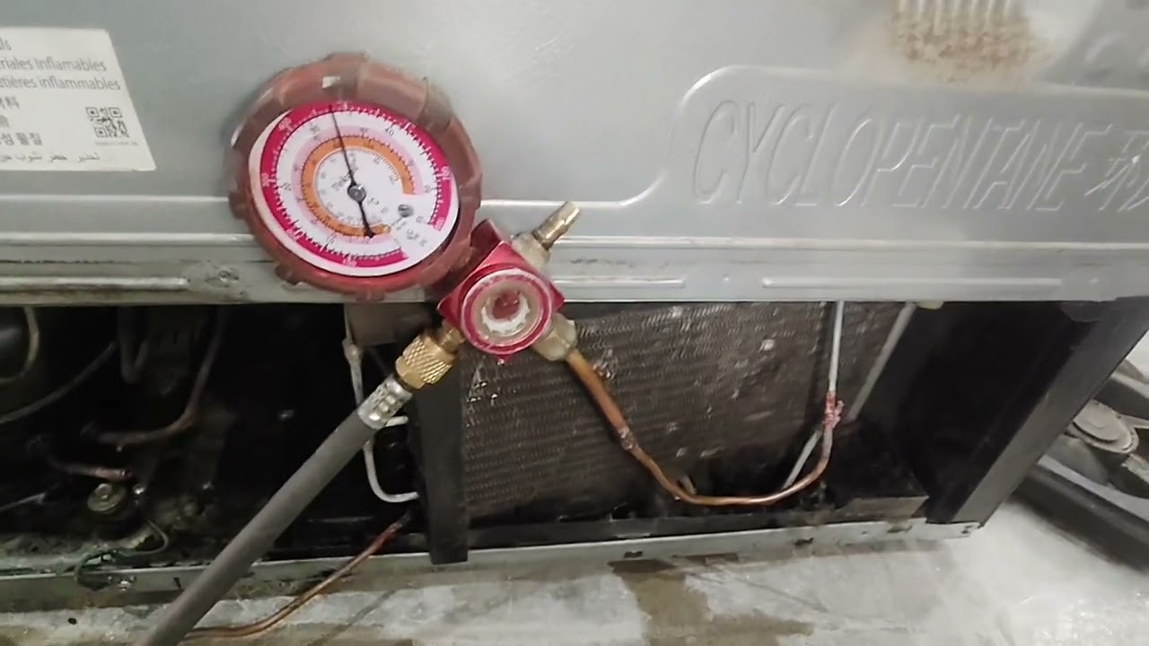 SBS refrigerator pressure hold leek check #trending #youtubeshorts #ytshorts #reels #repair #how#yt 