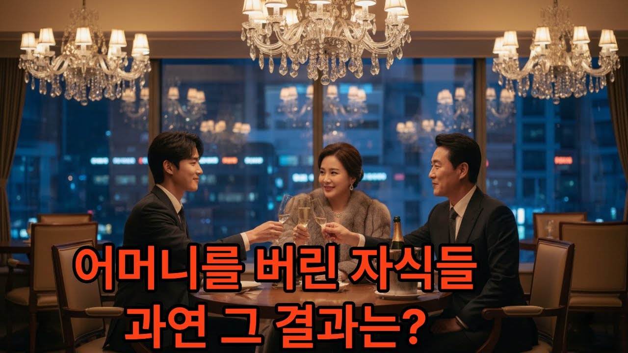 어머니를버린자식들의 최후/시니어오디오북/중년사랑/감동사연