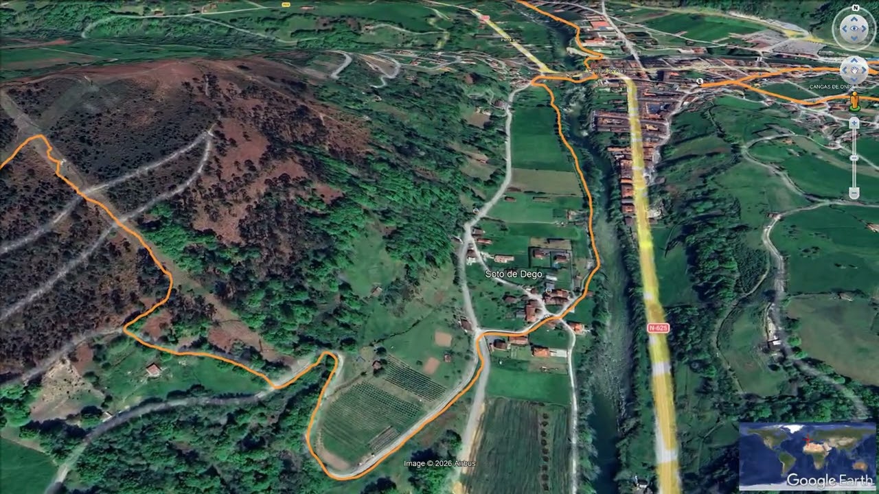 Stunning GPS Earth Flyover Animation: Explore Global Terrains in 3D!