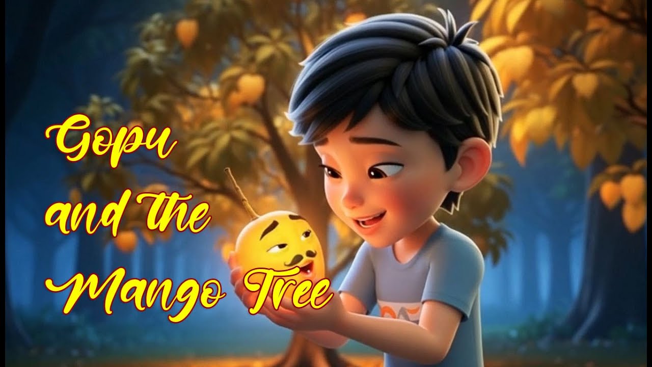 Gopu aur Jadui Aam Ka Ped | A Heart-Touching Moral Story on Sharing & Nature | The Divine Spark