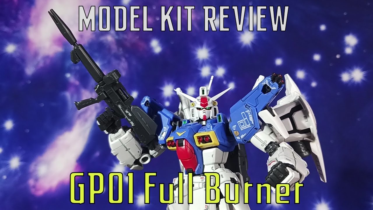 RG Gundam GP01fb Full Burnern | Model Kit Review