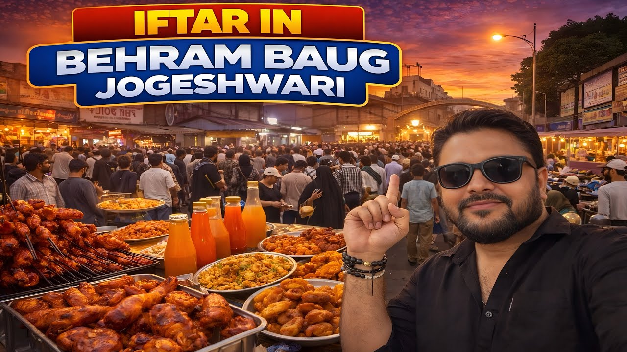 Ramadan In Mumbai 🌙 2026 - Iftar In Behram Baug Jogeshwari | Mumbai Street Food 