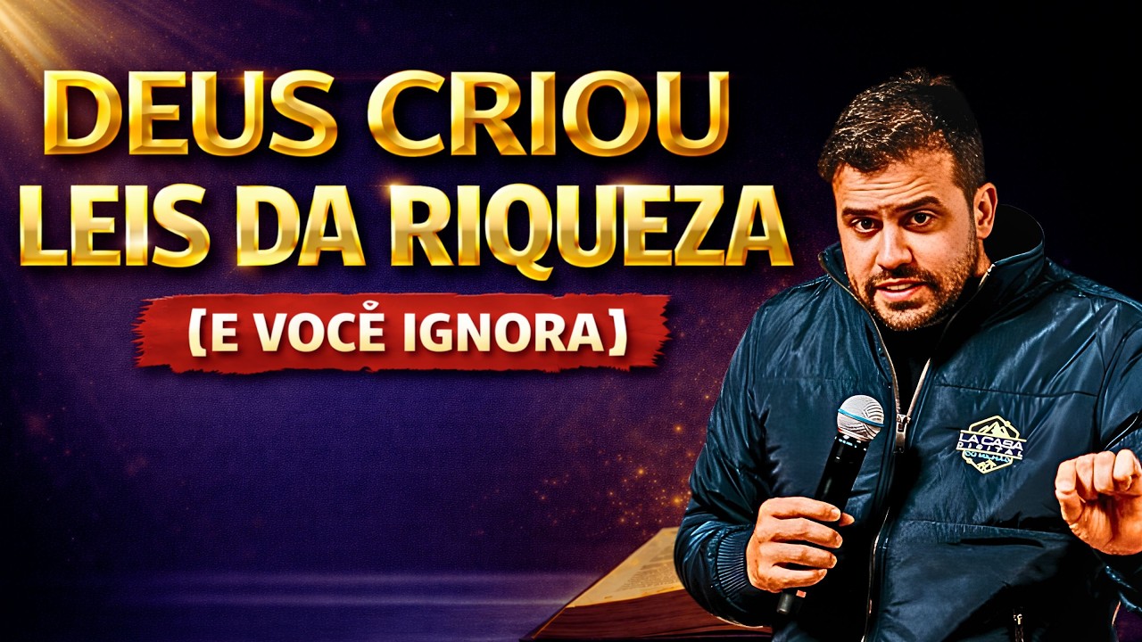 DEUS CRIOU LEIS DA RIQUEZA ENTENDA ISSO! (E VOCÊ IGNORA) PABLO MARÇAL