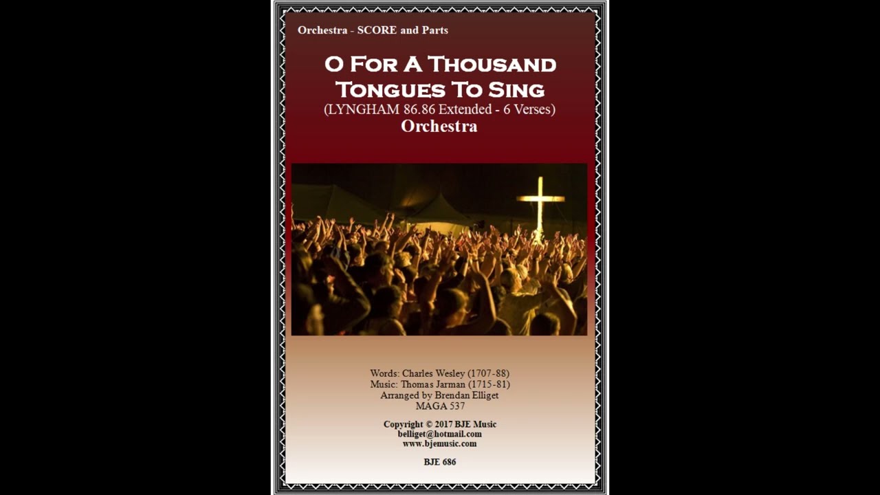 O For A Thousand Tongues  - Orchestra BJE Music (686) 2023